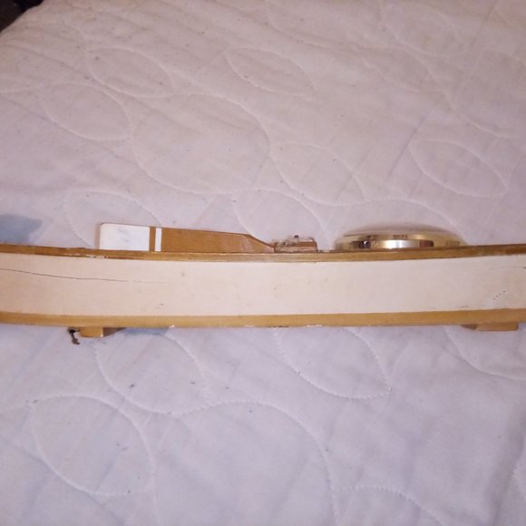 Vintage Springfield Rowboat Hygrometer and Thermometer - Picture 6 of 14